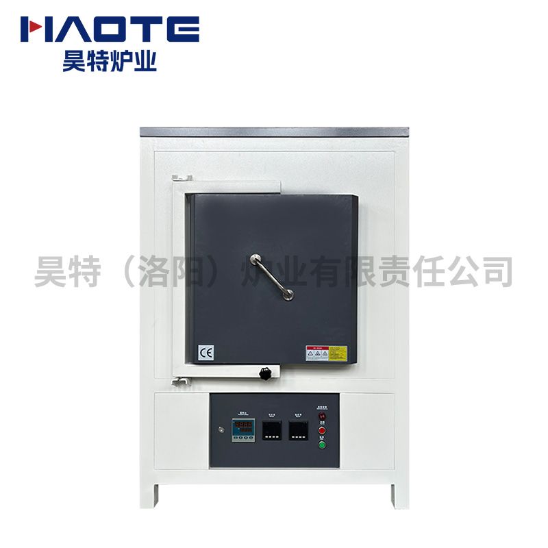 箱式爐1800℃尺寸500X400X400爐（lú）膛（táng）剛（gāng）玉磚（zhuān）新顏色（sè）灰白